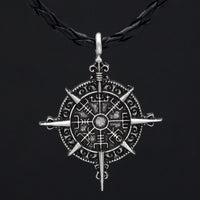 Vegvisir Compass of Fate Necklace