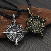 Vegvisir Compass of Fate Necklace