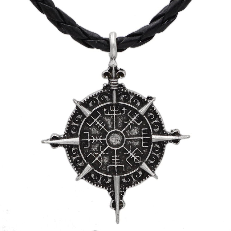 Vegvisir Compass of Fate Necklace