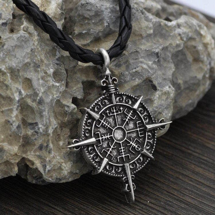 Vegvisir Compass of Fate Necklace