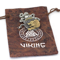 Fenrir wolf viking Necklace