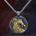 Viking necklace Jörmungandr the snake of Midgard