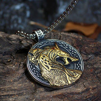 Viking necklace Jörmungandr the snake of Midgard