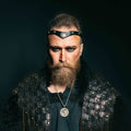 Viking necklace power of the Nordic wolves