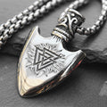 Viking necklace power symbols
