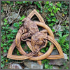 Wooden wall decoration Hugin et Munin