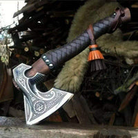 Valknut Viking Battle Axe