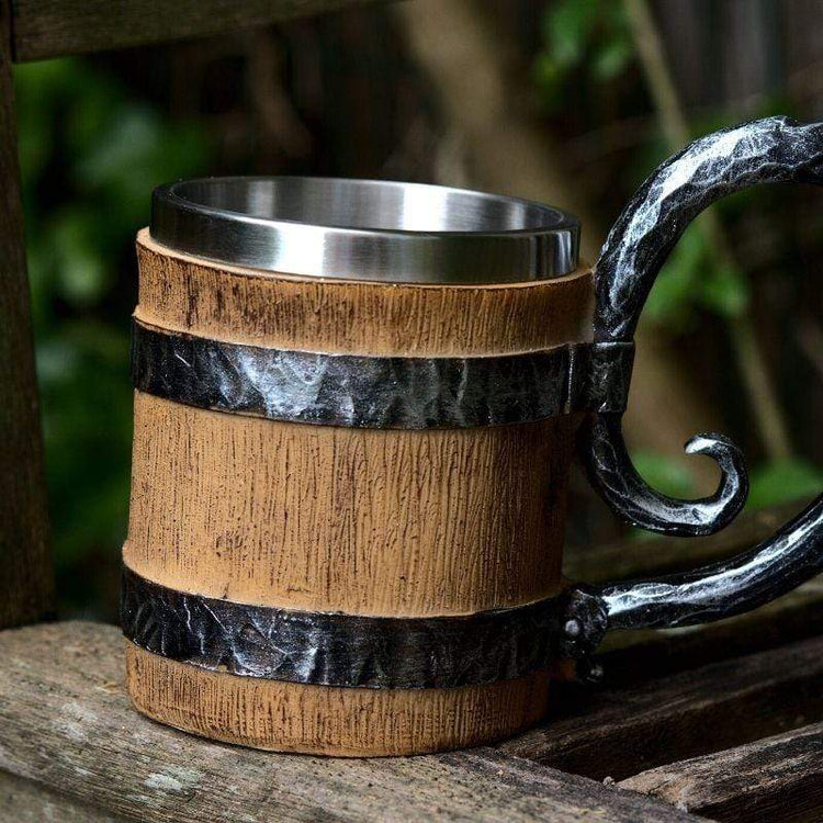 The Viking wooden mug