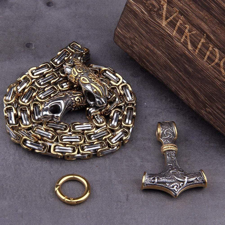 Viking King Necklace - Symbol of Thor's power