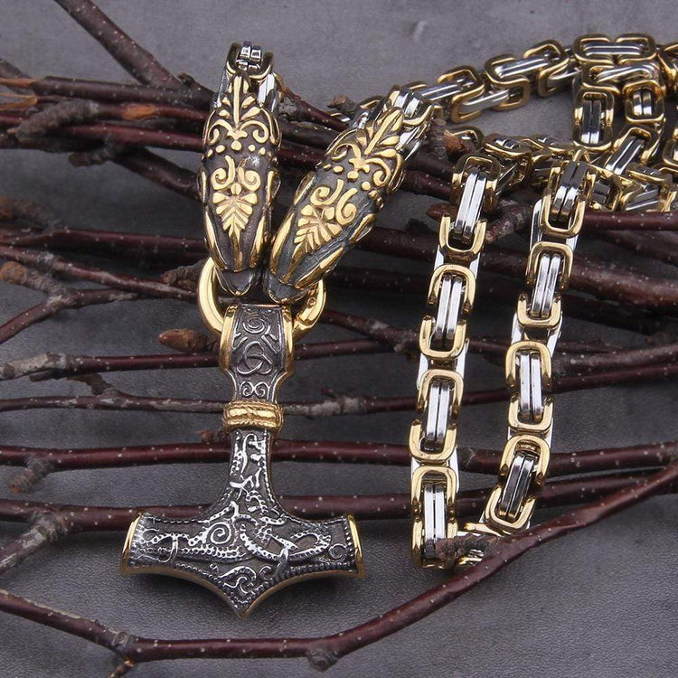 Viking King Necklace - Symbol of Thor's power