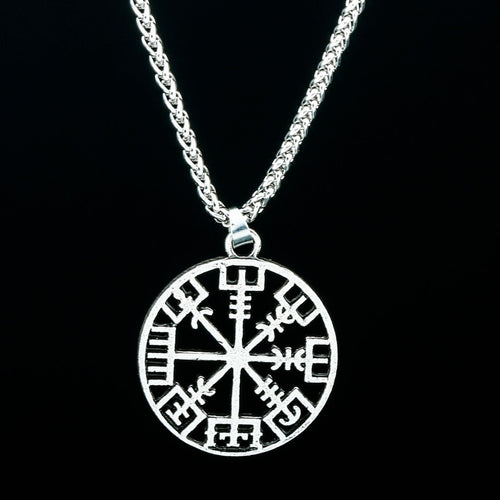 Collier Collier Viking Boussole du Vegvisir - Odins Hall