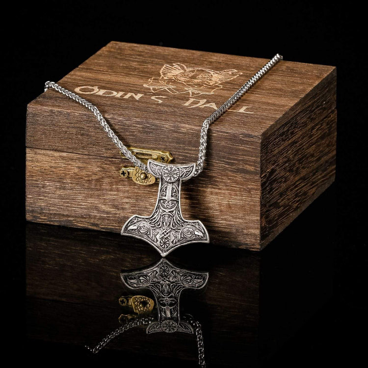 Viking Necklace Odin's Fury Anchor