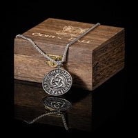 Viking runic protection talisman