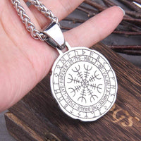 Viking protection talisman - stainless steel