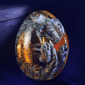 Dragon's egg - Transparent resin