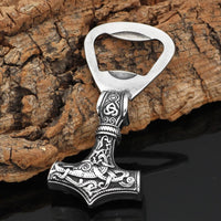 Mjolnir bottle opener - stainless steel