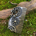 Viking Beard Comb - Dragon