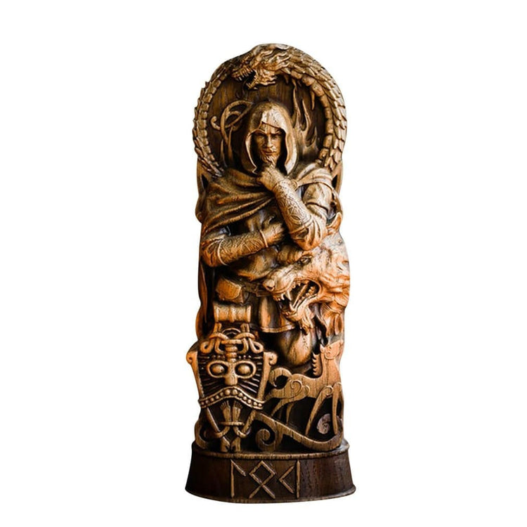 Statuette of the Viking gods in resin