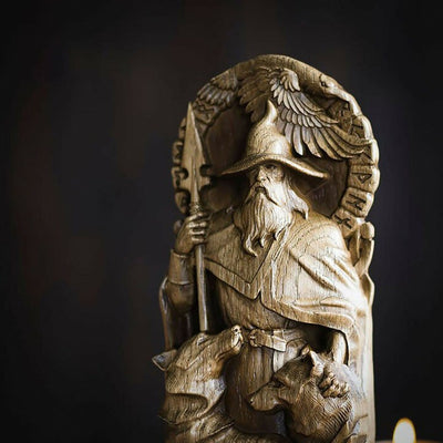 Statuette of the Viking gods in resin